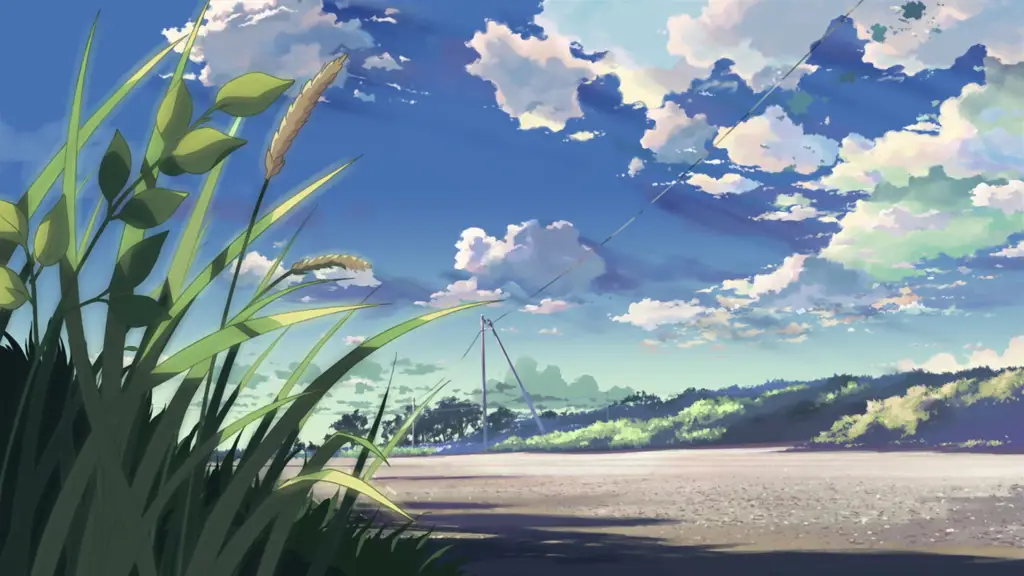 Keindahan lanskap Jepang yang memukau Pemandangan alam khas Jepang dalam film anime