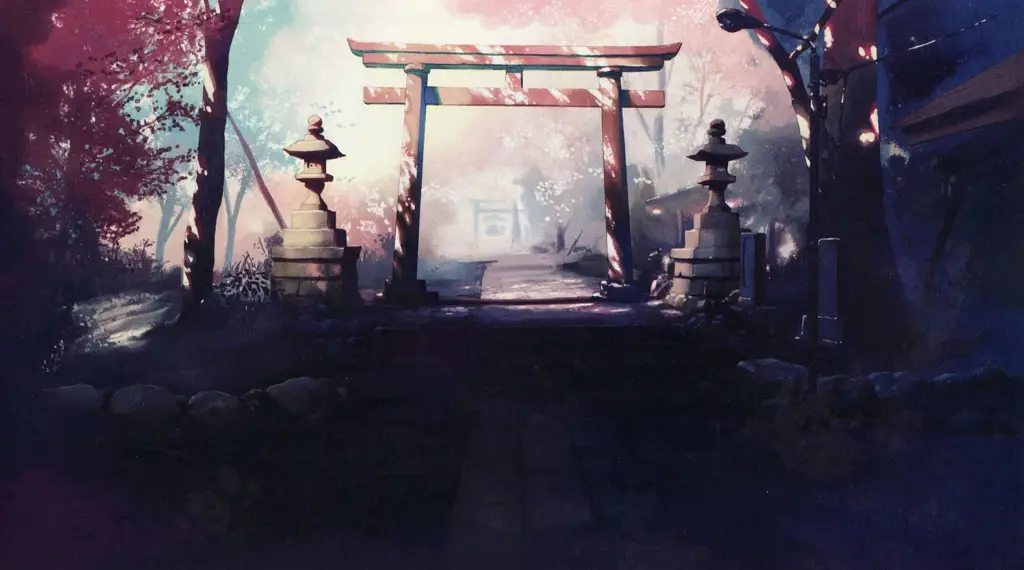 Latar belakang film anime terbaru Makoto Shinkai yang memukau latar belakang animasi Jepang yang detail dan indah