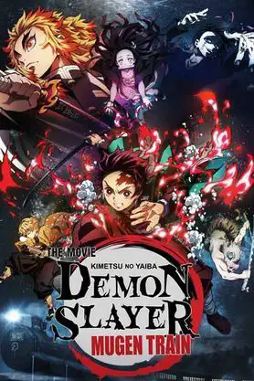Aksi menegangkan Tanjiro dan kawan-kawan dalam kereta Mugen Adegan aksi dari film Demon Slayer: Mugen Train