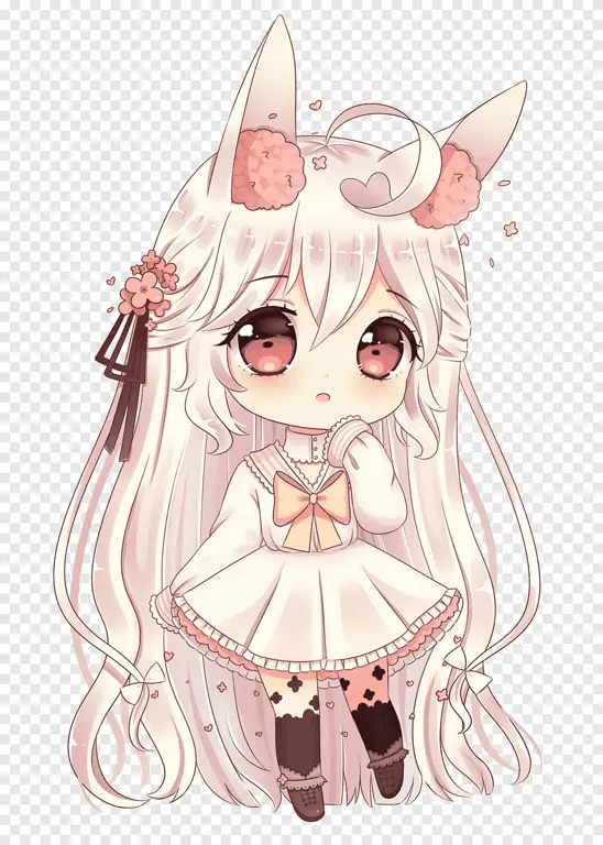 Anime Pendek yang Menghibur Gambar karakter anime yang lucu dan menggemaskan