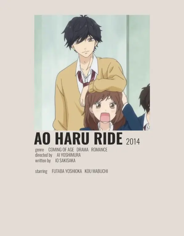 Sinopsis Film Ao Haru Ride: Pertemuan Tak Terduga yang Mengubah Segalanya