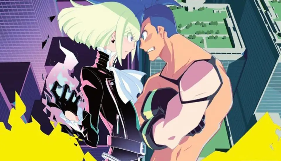 Adegan aksi dari film Promare