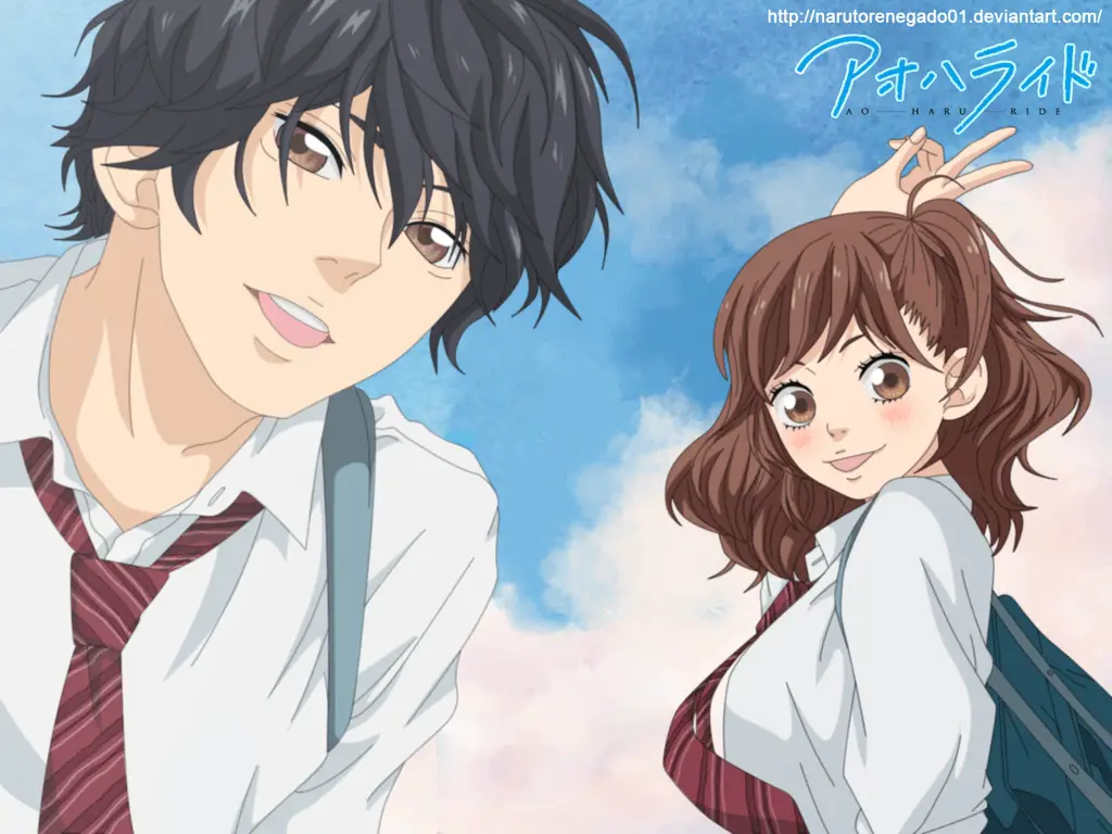 Keindahan visual yang memanjakan mata Pemandangan indah dalam film Ao Haru Ride