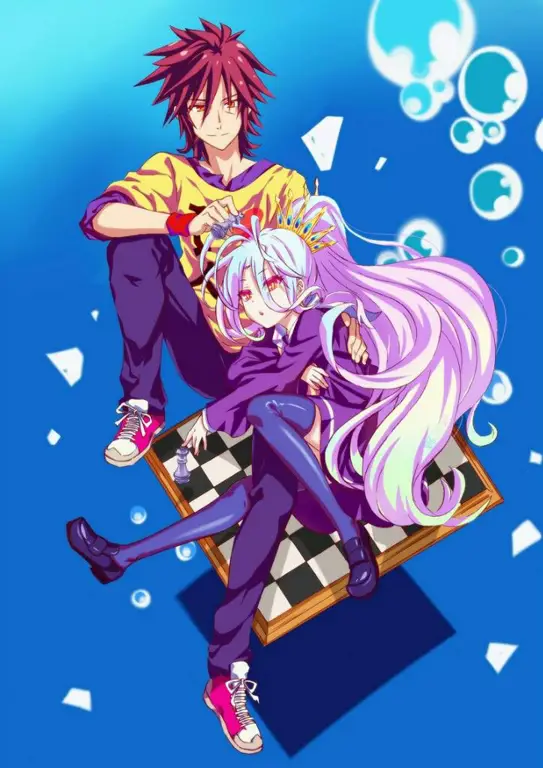 Download Film Anime No Game No Life: Petualangan Shiro dan Sora