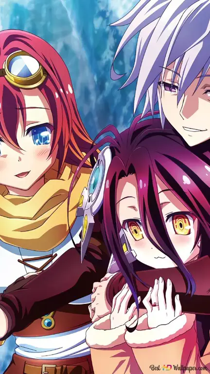 Poster film anime No Game No Life Zero Poster film anime No Game No Life Zero