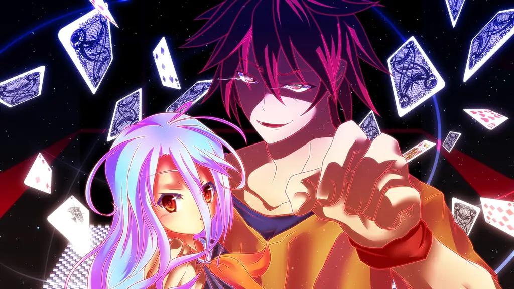 Sora, protagonis utama dalam anime No Game No Life Gambar Sora dari anime No Game No Life