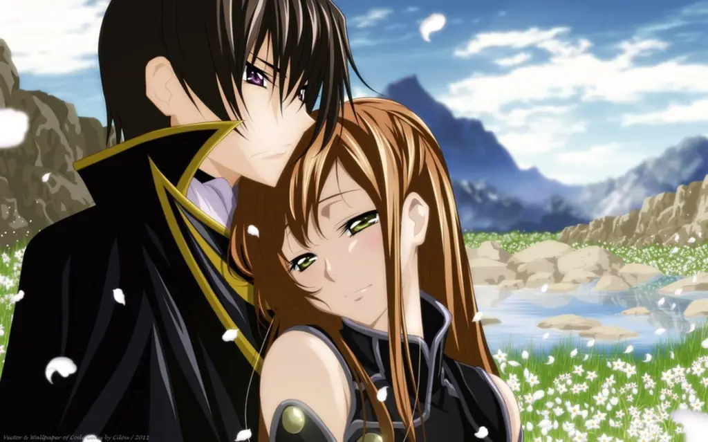 Kisah cinta dalam anime Pasangan anime yang bahagia