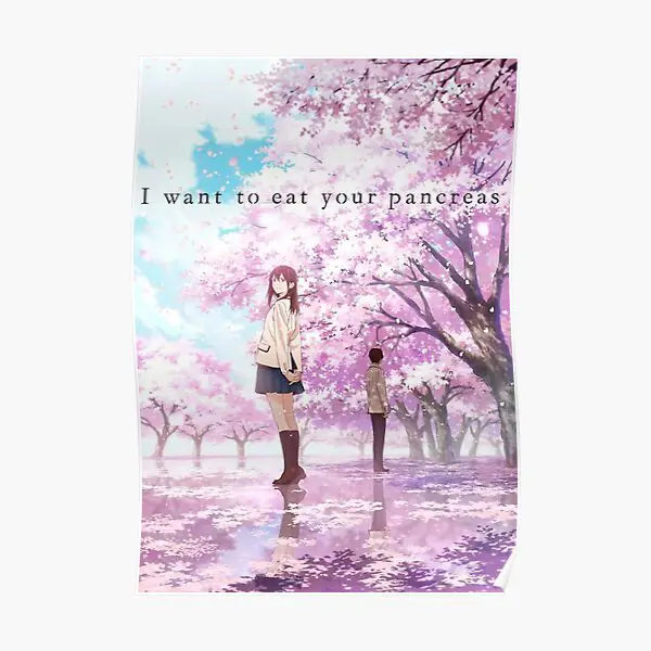 Poster film anime yang mengharukan Poster film I Want to Eat Your Pancreas