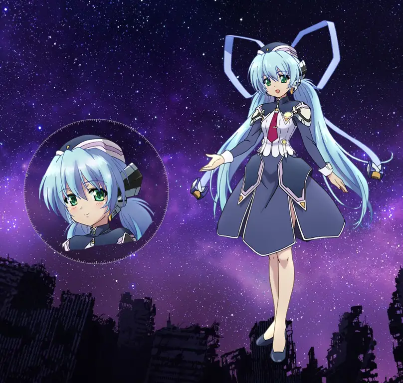 Adegan mengharukan antara Yumemi dan protagonis Potret Yumemi Hoshino dan protagonis di Planetarium yang rusak
