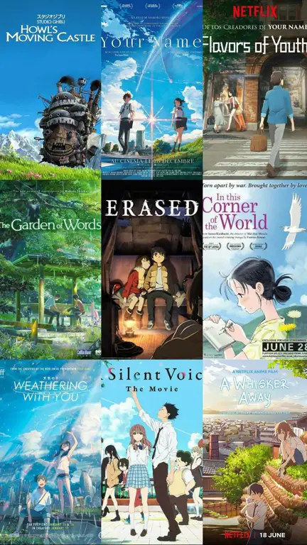 Gak Nyesel! Samehadaku Punya Daftar Film Anime Movie Terlengkap