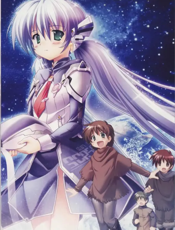 Poster Film Planetarian Poster film anime Planetarian.