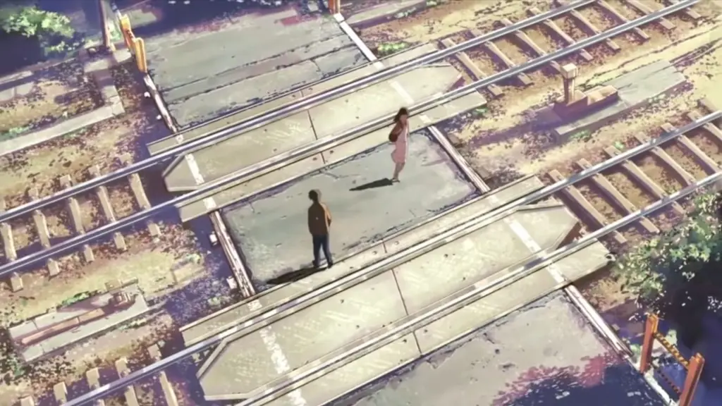 Keindahan Visual 5 Centimeters Per Second Pemandangan indah dalam anime 5 Centimeters Per Second
