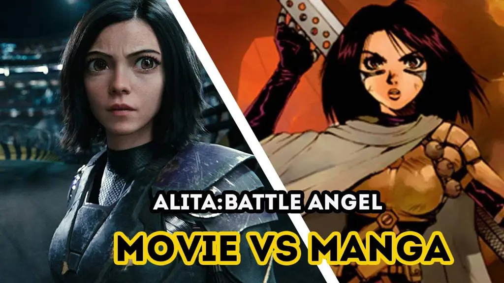 Ringkasan perbedaan dan kesamaan Bagan perbandingan Alita: Battle Angel film dan manga