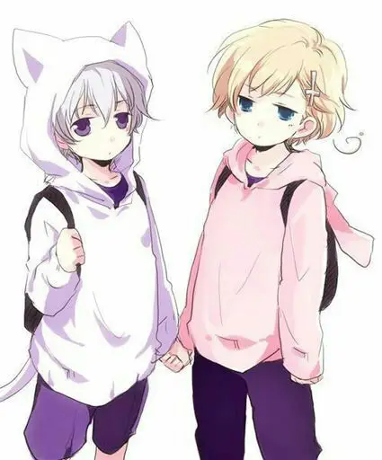 Persahabatan atau cinta? Temukan jawabannya dalam film anime shounen ai Gambar dua anak laki-laki bergandengan tangan