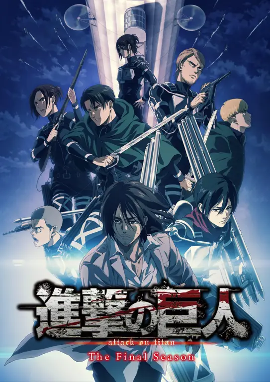 Poster resmi film Attack on Titan 2 Poster film Attack on Titan 2
