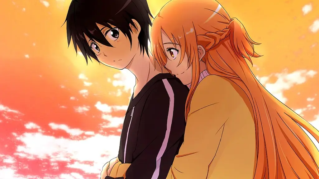 Momen Intim dalam Anime Ilustrasi momen intim pasangan anime