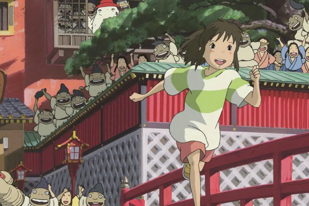 Kesuksesan Spirited Away di Box Office Grafik pendapatan film Spirited Away