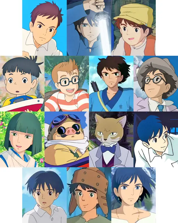 Animasi Studio Ghibli yang Memukau Gambar animasi khas Studio Ghibli