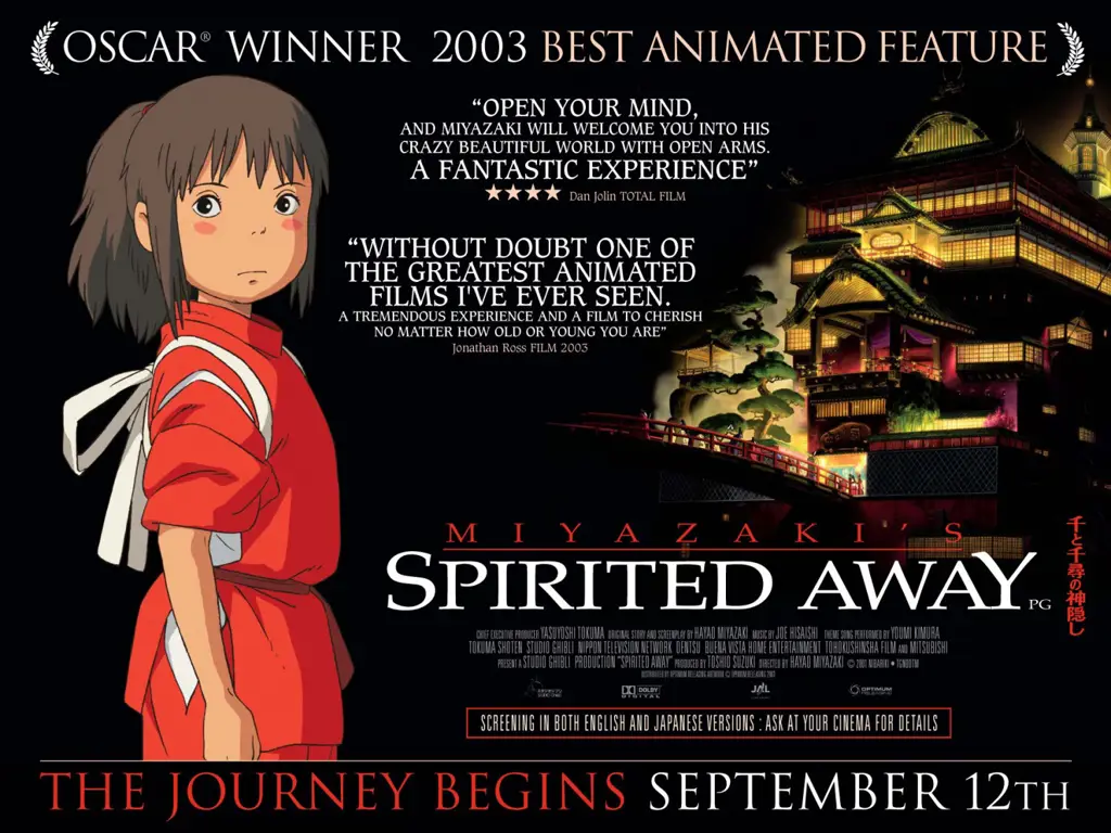 Poster Film Animasi Spirited Away Poster Film Spirited Away