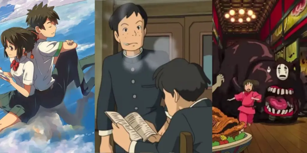 Grafik Pendapatan Film Anime Grafik pendapatan film anime sepanjang masa