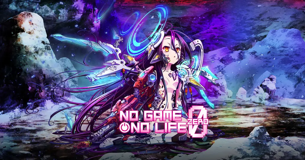 Poster resmi film No Game No Life: Zero Poster film No Game No Life: Zero