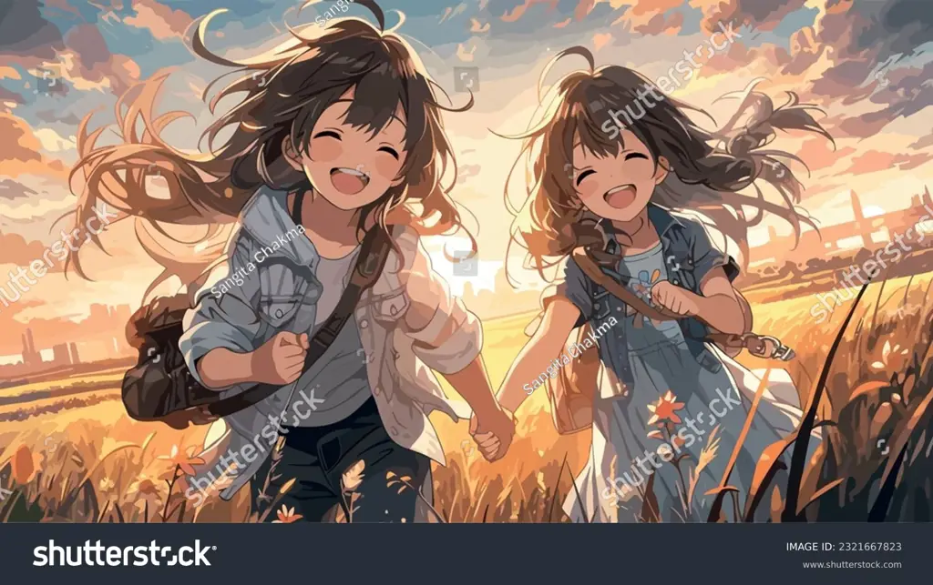 Potret persahabatan yang mengharukan dalam anime Adegan persahabatan dalam film anime