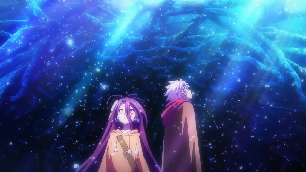 Kemegahan dunia Disboard Gambar dunia fantasi No Game No Life Zero