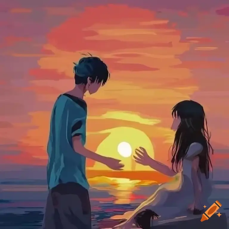 Persahabatan atau Lebih? Gambar dua karakter laki-laki bergandengan tangan dalam anime