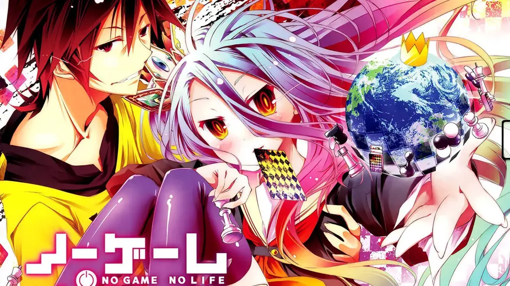 Keindahan visual dunia Disboard dalam film No Game No Life Zero Pemandangan indah di dunia Disboard dalam film No Game No Life Zero