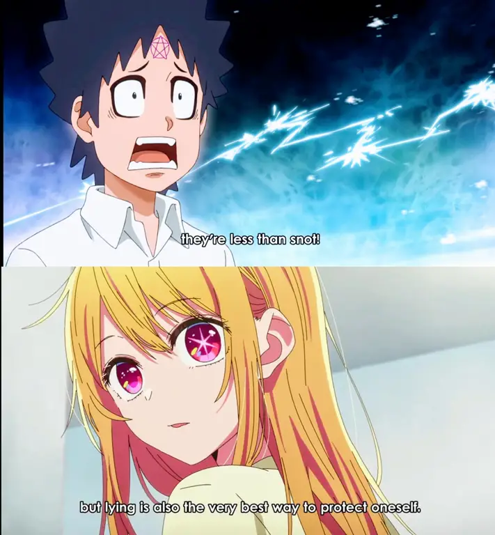 Contoh Penggambaran Tema Dewasa yang Bertanggung Jawab Gambar yang menampilkan penggambaran tema dewasa yang bertanggung jawab dalam anime