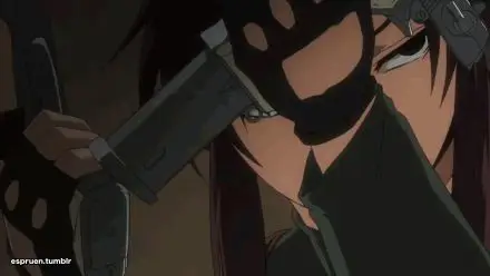 Adegan Aksi yang Mencengangkan Adegan aksi menegangkan dari Black Lagoon