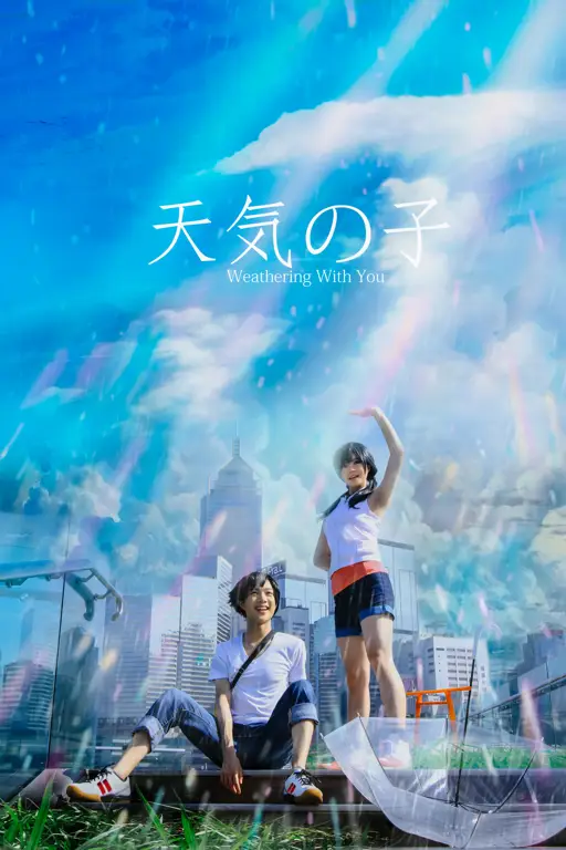 Poster film Weathering With You Poster film Weathering With You