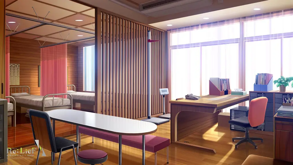 Suasana Kantor dalam Anime Jepang Gambar suasana kantor di anime Jepang