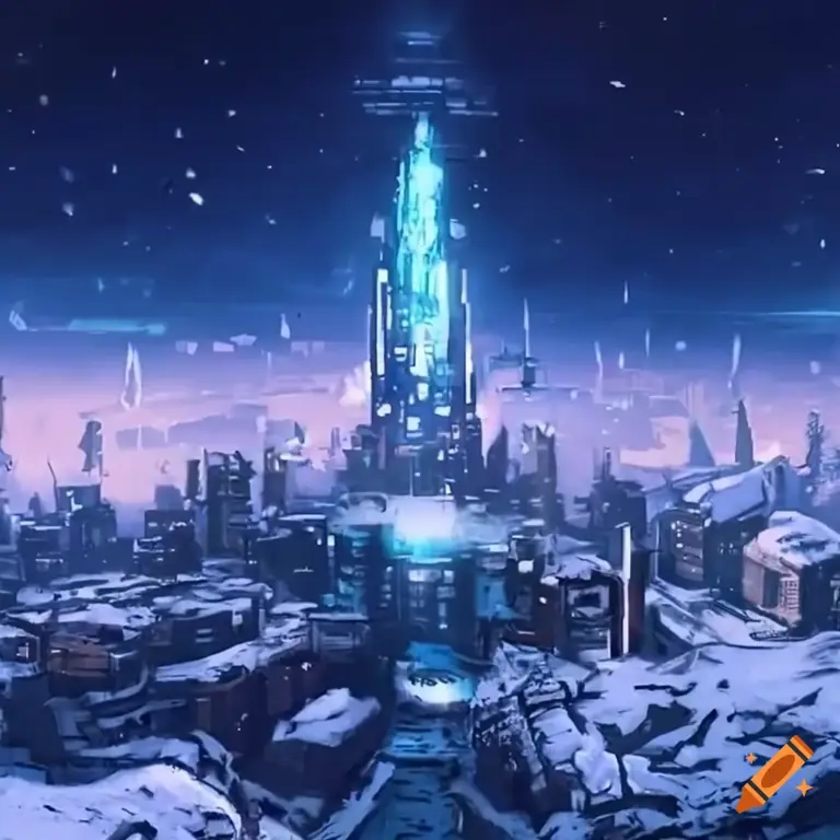 Rekomendasi Film Anime Sci-Fi Terbaik Kota futuristik dalam anime