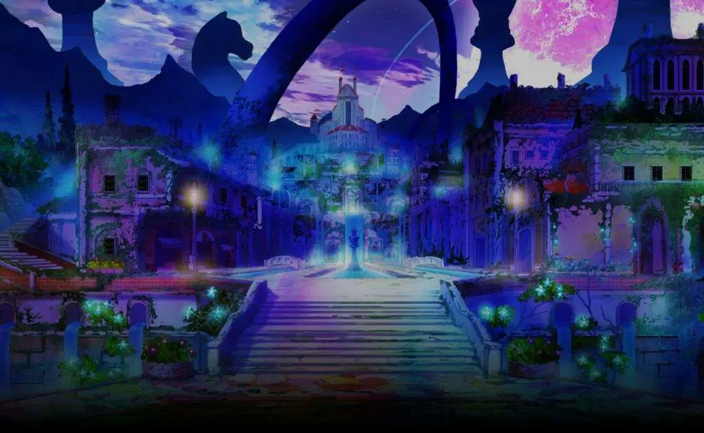 Keindahan Dunia Disboard Pemandangan indah dari dunia Disboard di No Game No Life Zero