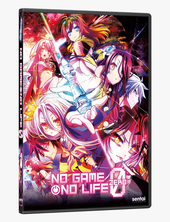 Poster Resmi No Game No Life Zero Poster promosi film No Game No Life Zero