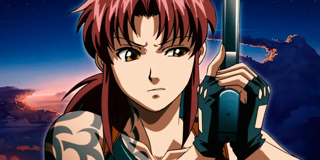 Suasana kota Roanapur yang penuh kekerasan Gambar latar setting anime Black Lagoon