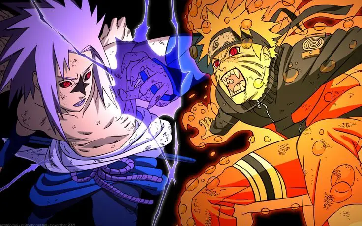 Adegan pertarungan menegangkan dalam film Adegan pertarungan bergaya anime