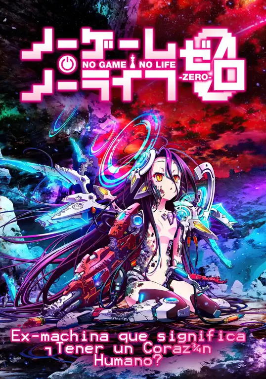 Screenshot Menarik dari Film No Game No Life Zero Screenshot adegan film No Game No Life Zero