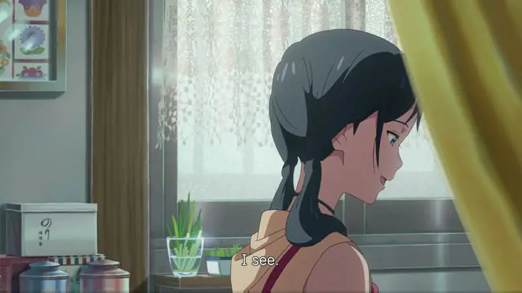 Keindahan visual Tenki no Ko Adegan anime Tenki no Ko yang indah