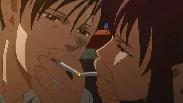 Adegan aksi yang menegangkan dan penuh kejutan Adegan aksi menegangkan dari film Black Lagoon