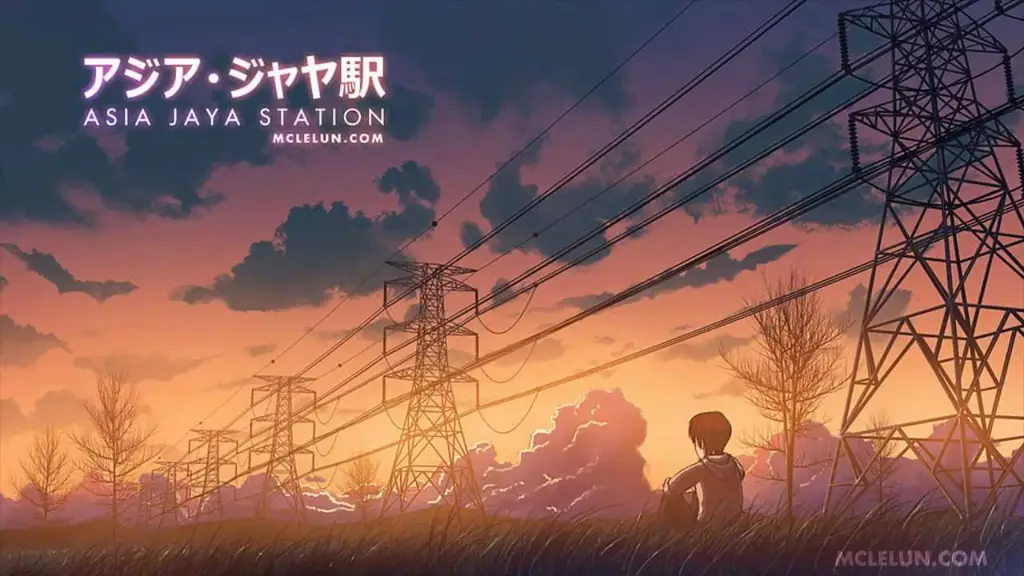 Animasi khas Makoto Shinkai Gaya khas animasi Makoto Shinkai