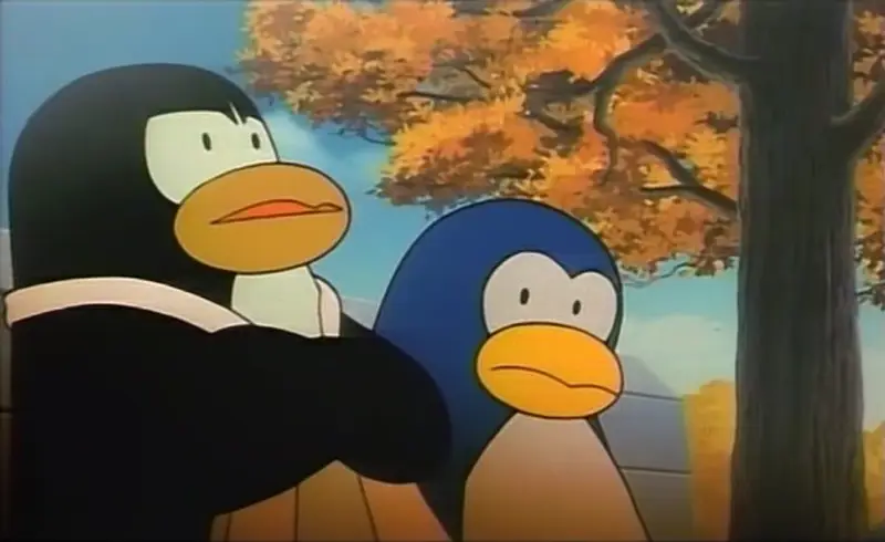 Poster promosi film anime Club Penguin Poster film anime Club Penguin