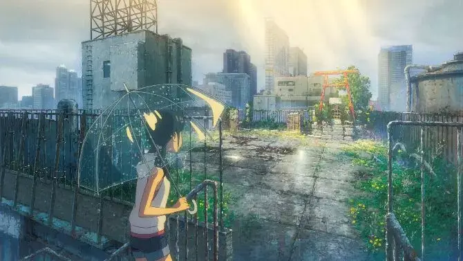 Keindahan Visual Tenki no Ko Pemandangan indah dari film Tenki no Ko
