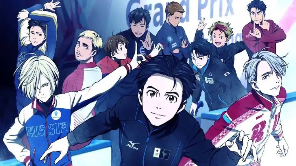 Ilustrasi berbagai karakter anime Berbagai karakter anime yang beragam