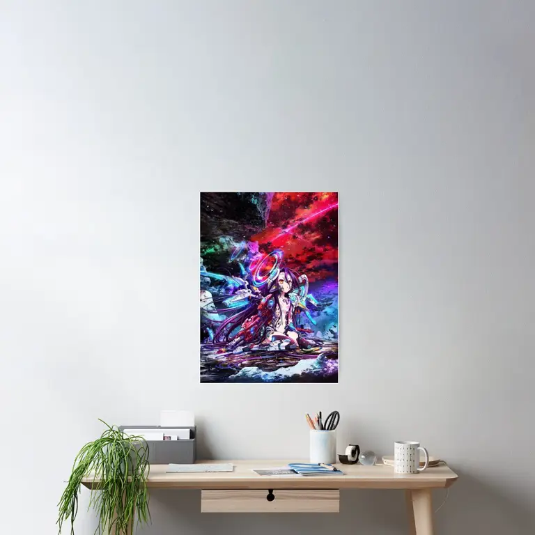 Poster No Game No Life Zero Poster film No Game No Life Zero