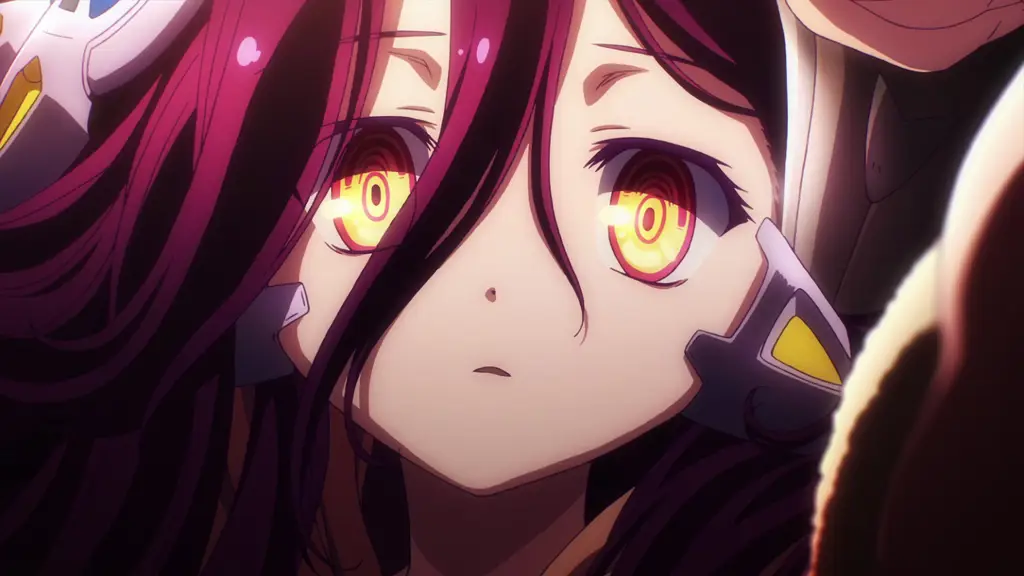 Screenshot adegan dari film No Game No Life Zero Screenshot adegan dari film No Game No Life Zero