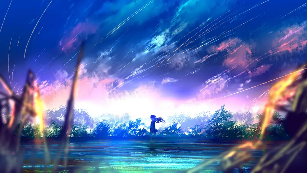 Nikmati keindahan visual Tenki no Ko Pemandangan anime yang indah
