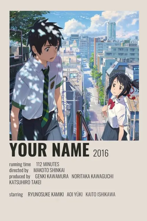 Poster film Poster film anime