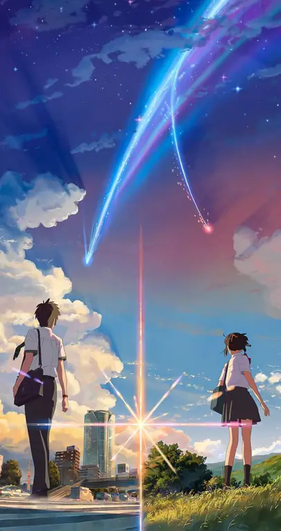 Poster Film Anime Kualitas Tinggi Poster film anime berkualitas tinggi